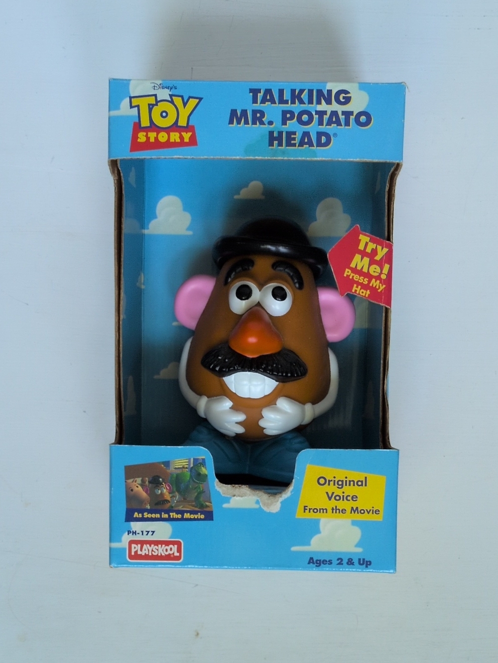 Vintage 1996 Toy Story Talking Mr. Potato Head In Box